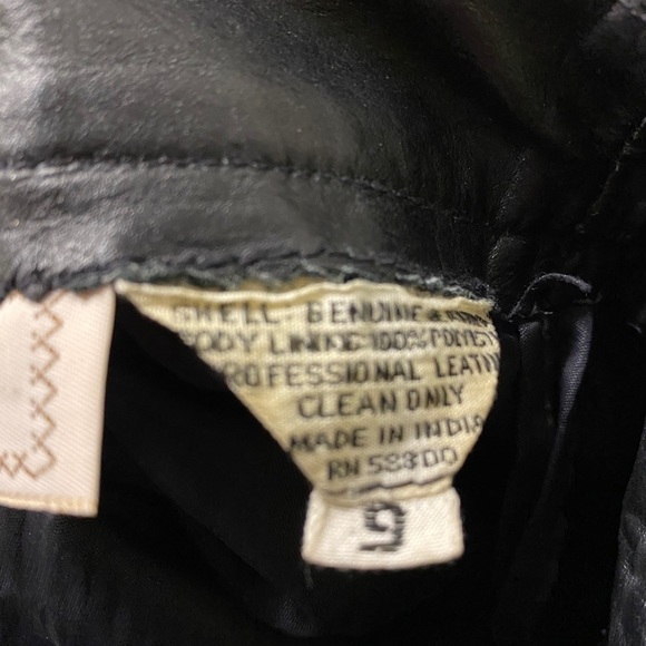 Via Max Vintage Leather Skirt Size 9 - Picture 7 of 8